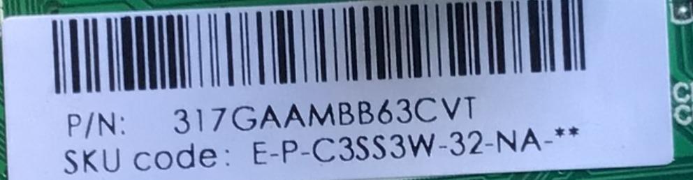 KIT DE TARJETAS PARA TV INSIGNIA / NUMERO DE PARTE MAIN 317GAAMBB63CVT / TD.T950.67 / NUMERO DE PARTE FUENTE PLTVK1205XA1 / 715G8098-P01-000-002S / VK1205XA1 / DISPLAY CV320H1-F01 / NUMERO DE PANEL TPT320B5-H1F01.D REV:S02BG / MODELO NS-32DF310NA19 - Imagen 3
